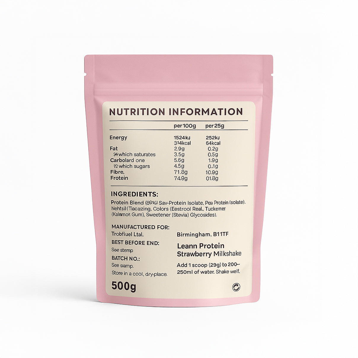 Truefuel Lean Protein Milchshake