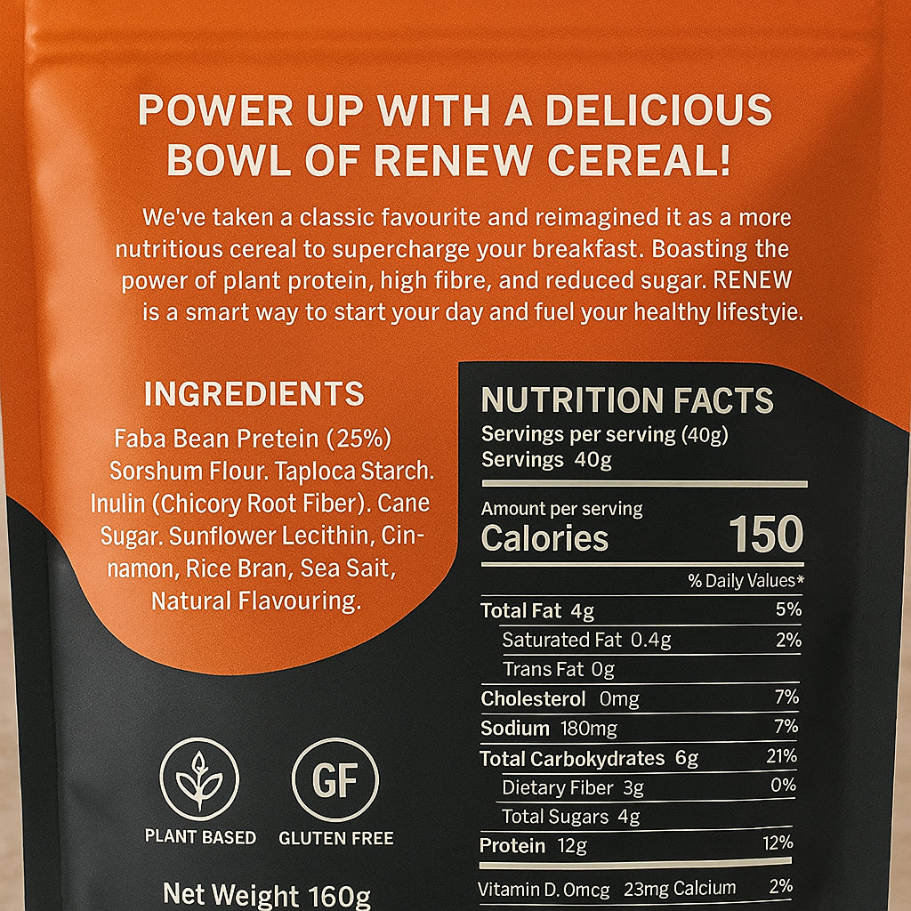 Renew Cereal - Cinnamon Crunch