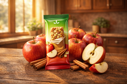 Apple Cinnamon Crunch Protein Bar — lifestyle shot