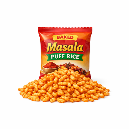 Baked Masala Puff Rice — main