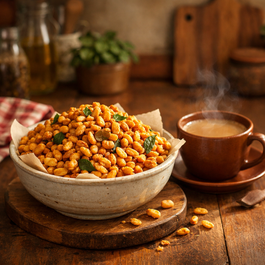 Baked Masala Puff Rice — lifestyle