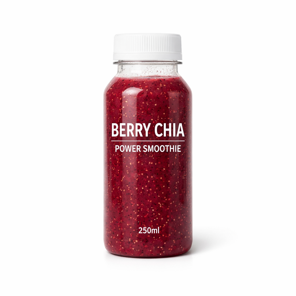 Berry Chia Power Smoothie — 250ml