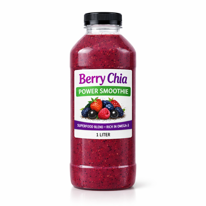 Berry Chia Power Smoothie — 1L