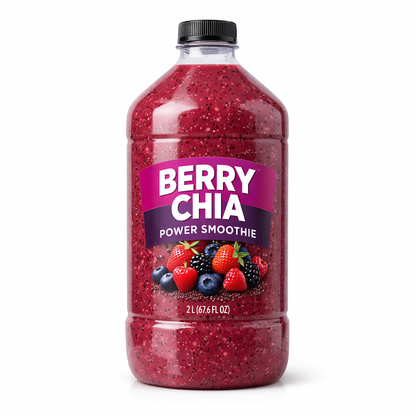 Berry Chia Power Smoothie — 2L