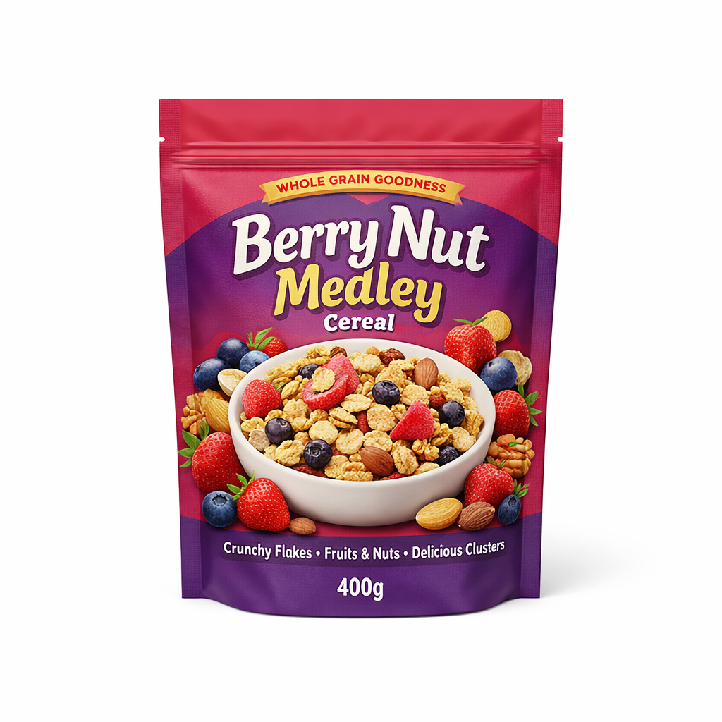 Berry Nut Medley Cereal — 400g / 400g