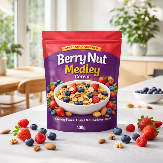 Berry Nut Medley Cereal — lifestyle