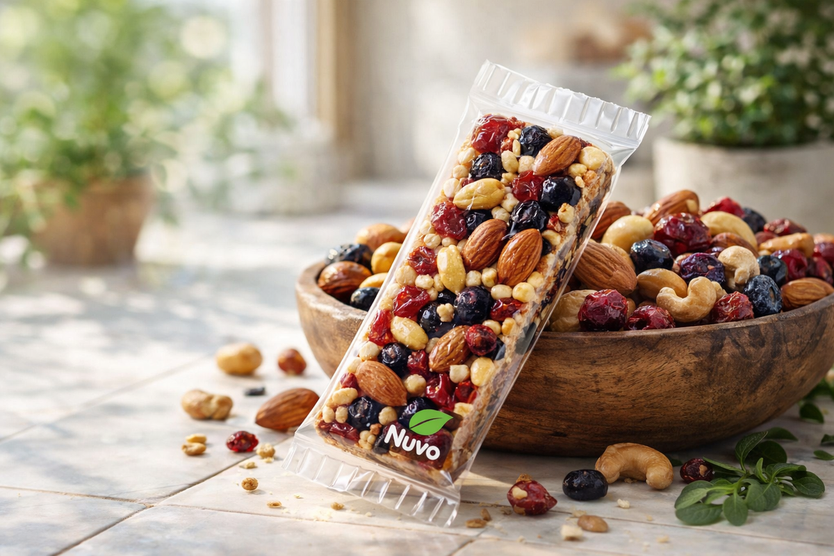 Berry Nut Medley Protein Bar — lifestyle