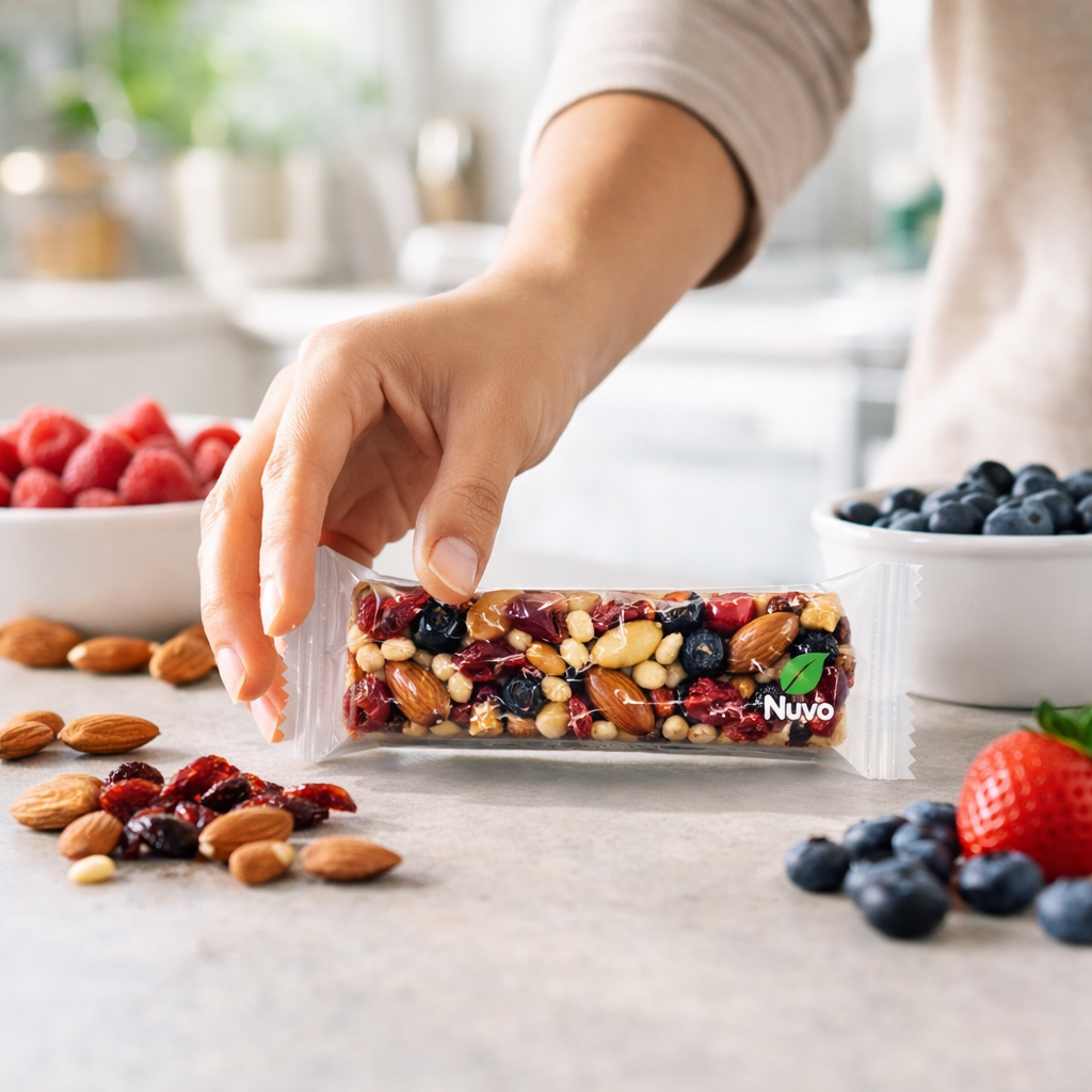 Berry Nut Medley Protein Bar — lifestyle