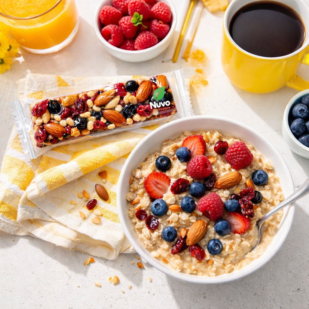 Berry Nut Medley Protein Bar — lifestyle