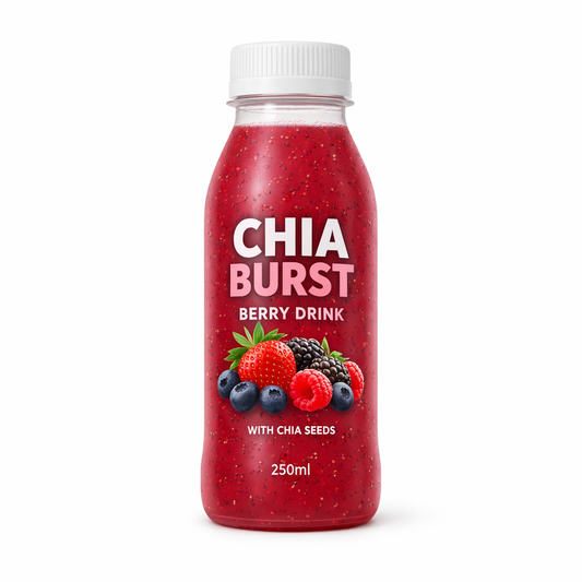 Chia Burst Berry Drink — 250ml