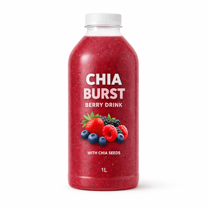 Chia Burst Berry Drink — 1L