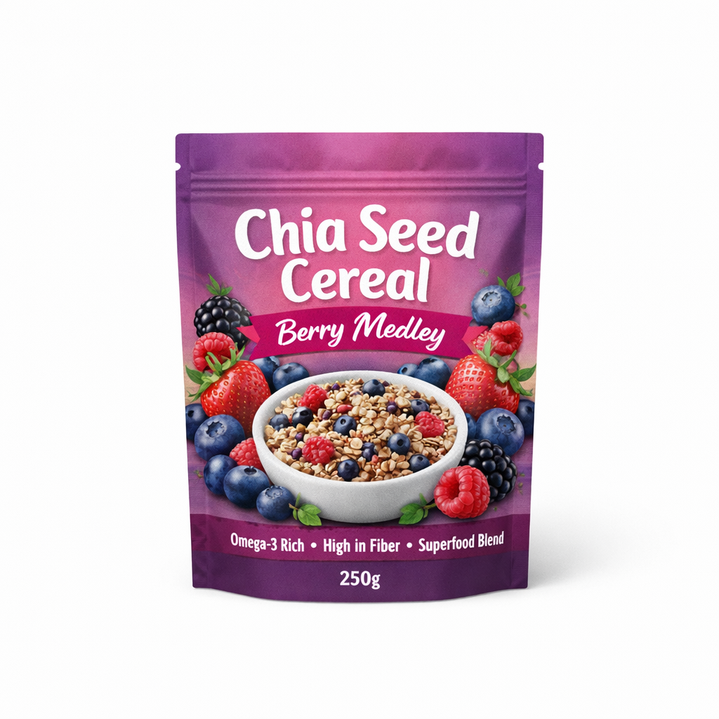 Chia Seed Cereal - Berry Medley — 250g / 250g