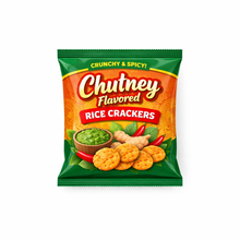 Chutney Flavored Rice Crackers — main_product_image