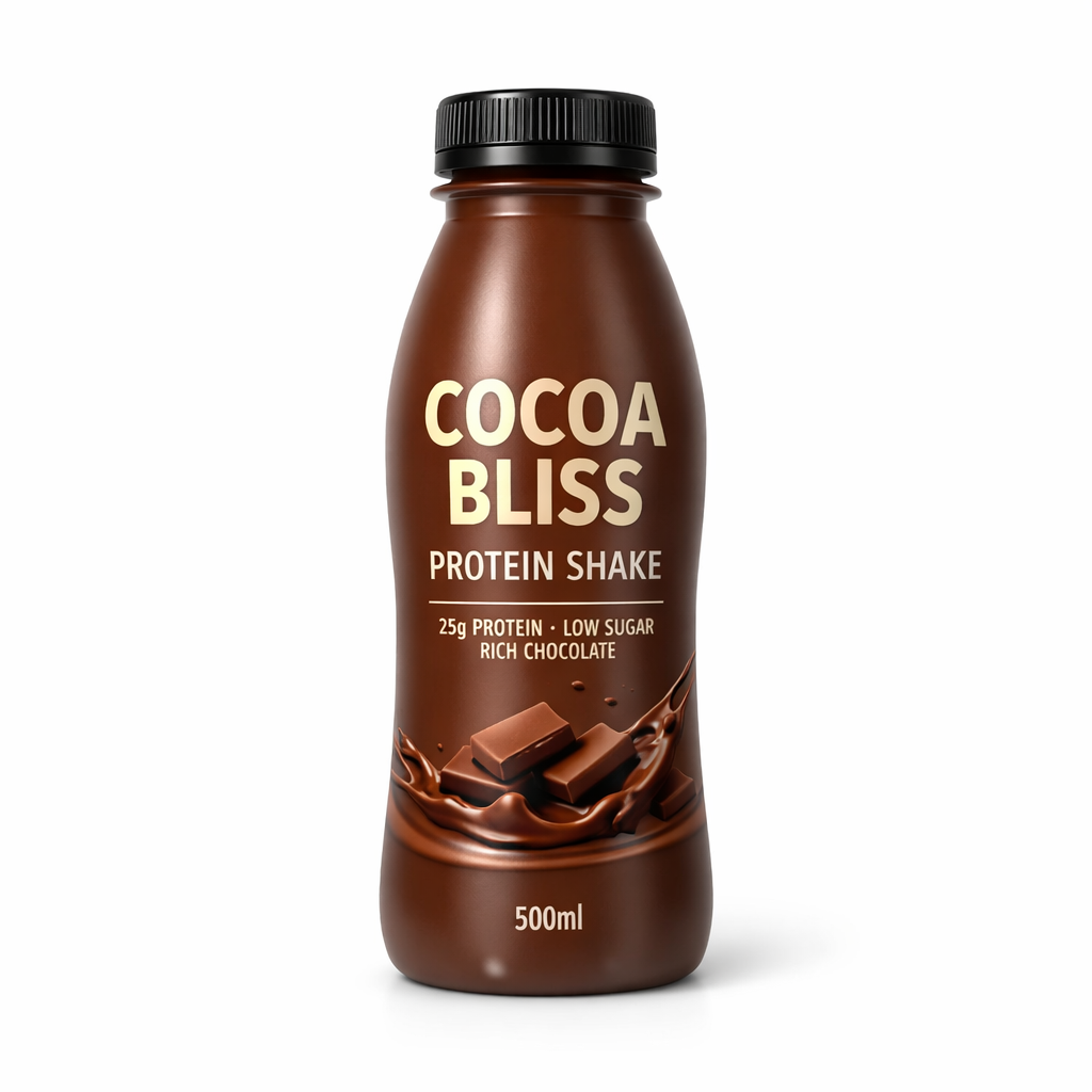 Cocoa Bliss Protein Shake — 500ml