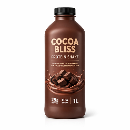 Cocoa Bliss Protein Shake — 1L