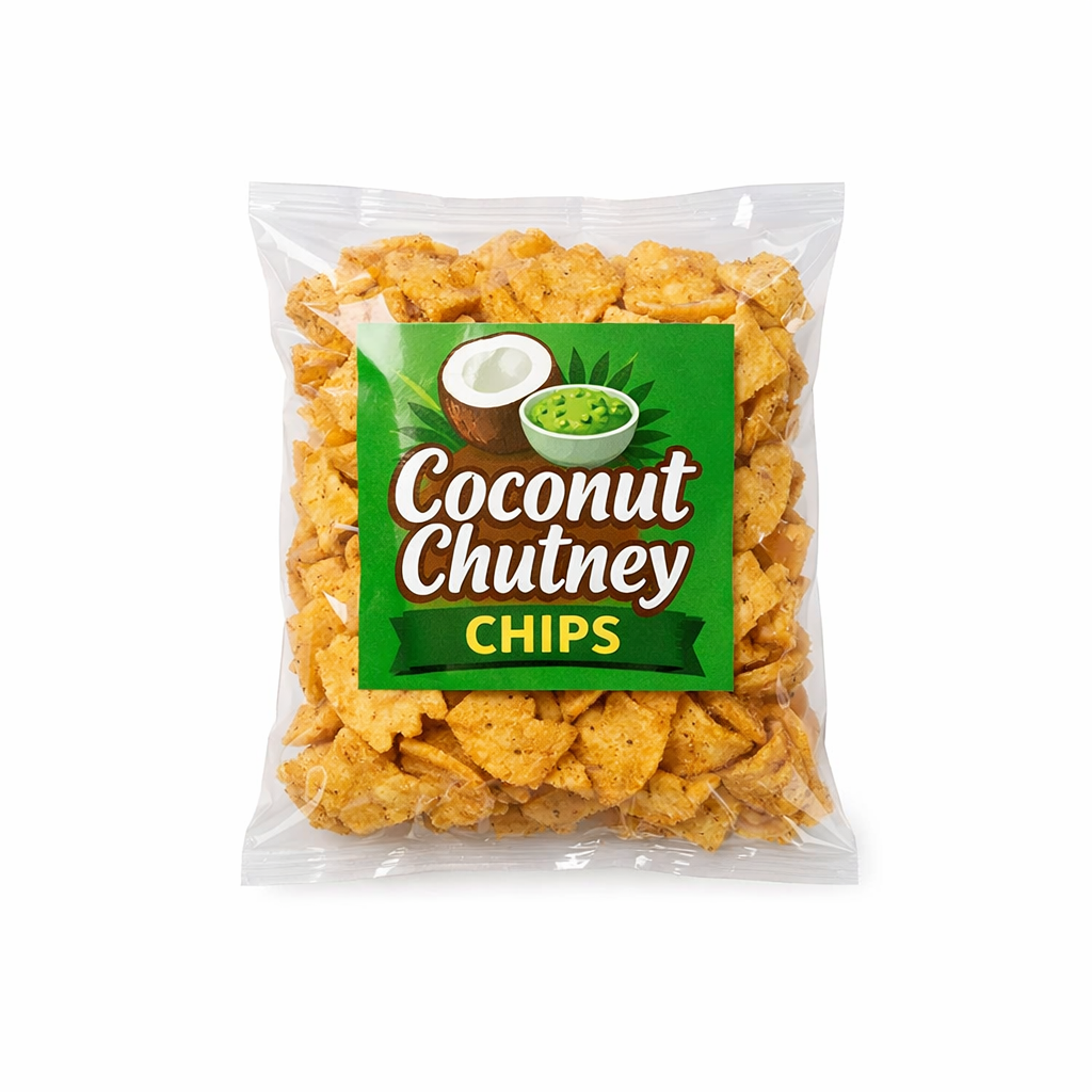 Coconut Chutney Chips — main