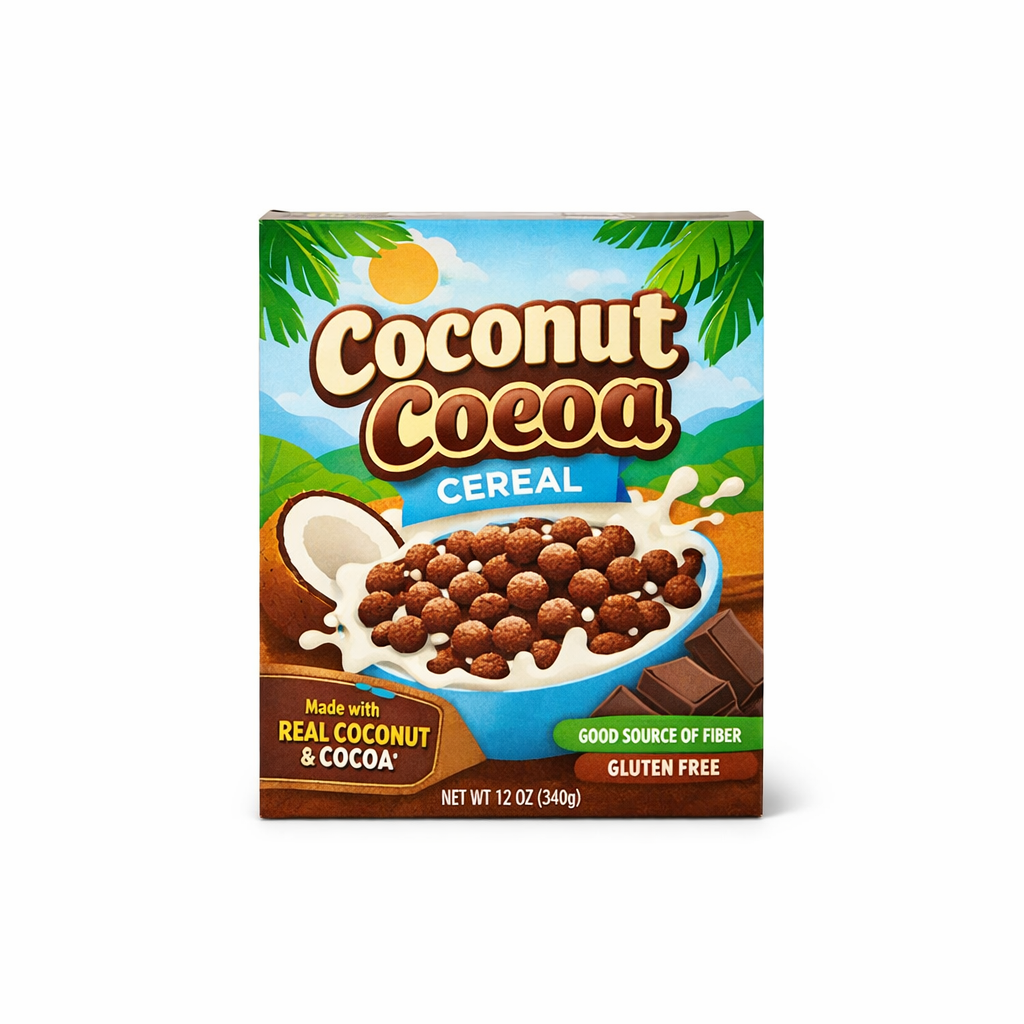 Coconut Cocoa Cereal — 400g / 400g