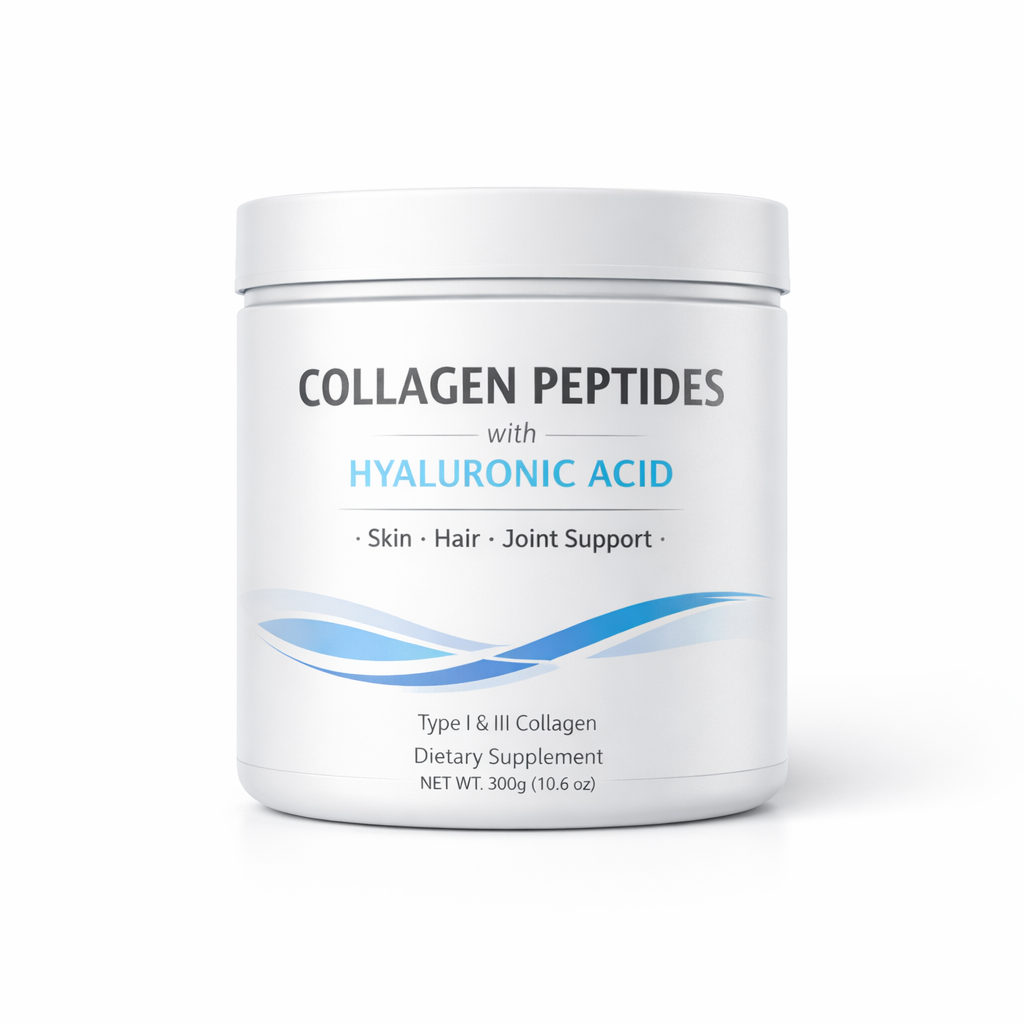 Collagen Peptides with Hyaluronic Acid — 60 Servings