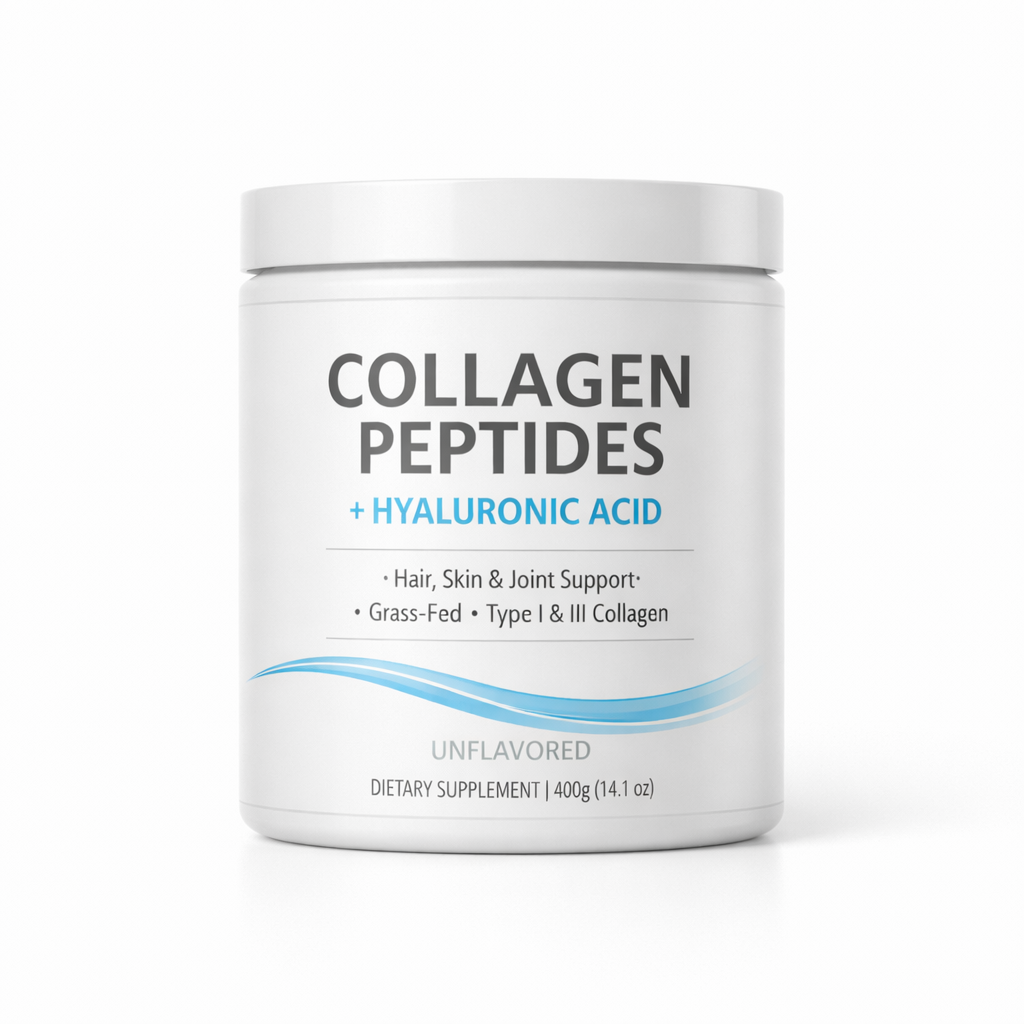 Collagen Peptides with Hyaluronic Acid — 120 Servings