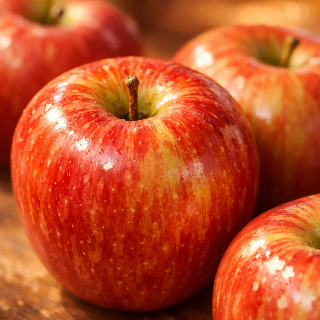 Crisp Fuji Apples Loose — close-up