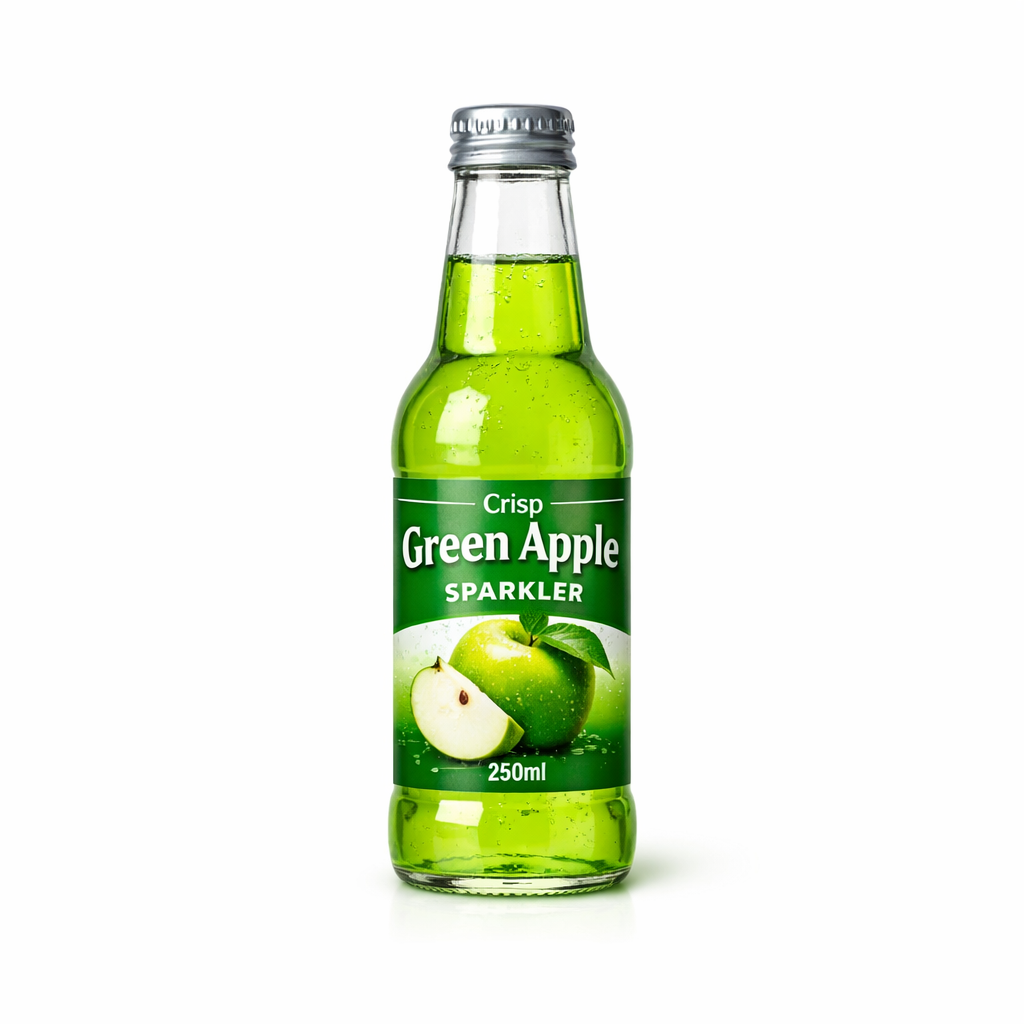 Crisp Green Apple Sparkler — 250ml
