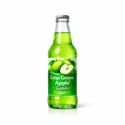 Crisp Green Apple Sparkler — 500ml