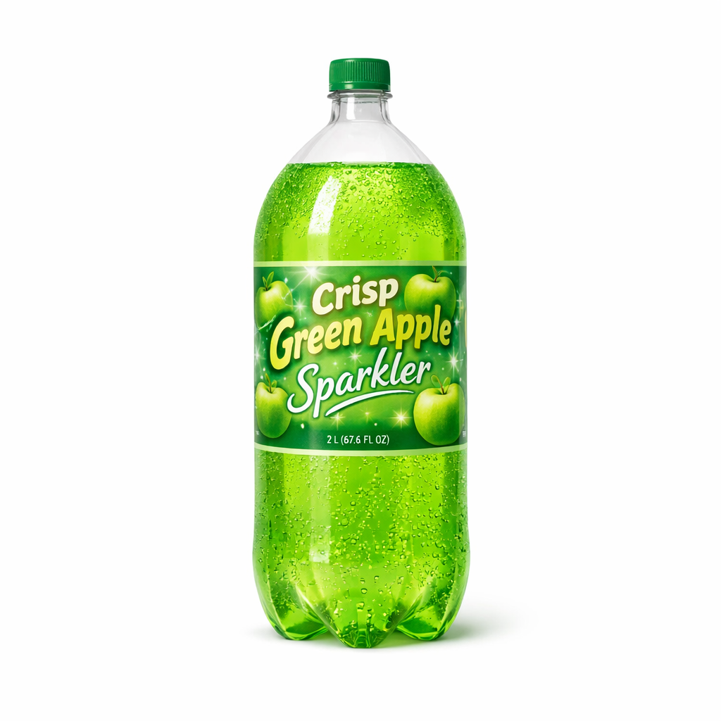 Crisp Green Apple Sparkler — 2L