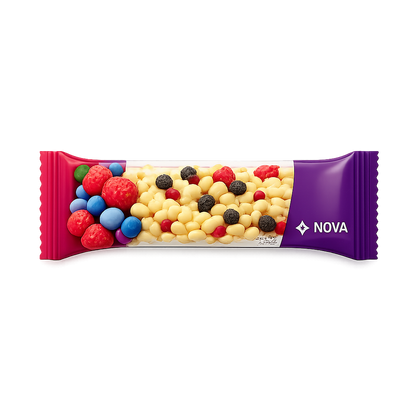 Crispy Berry Fusion Protein Bar — 100g