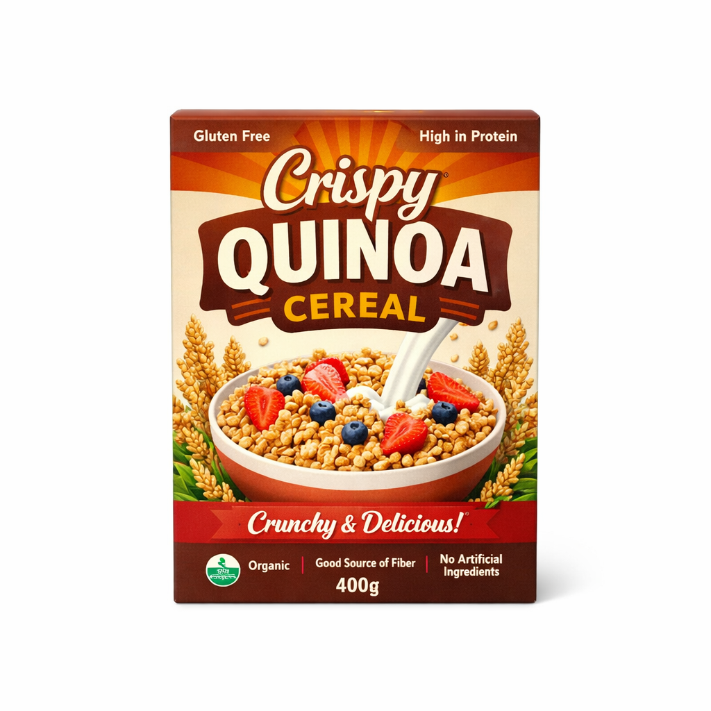 Crispy Quinoa Cereal — 400g / 400g
