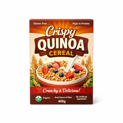 Crispy Quinoa Cereal — 400g / 400g