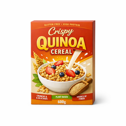 Crispy Quinoa Cereal — 600g / 600g