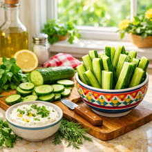 Crunchy Cucumber Sticks — lifestyle