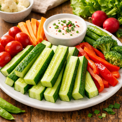 Crunchy Cucumber Sticks — styling