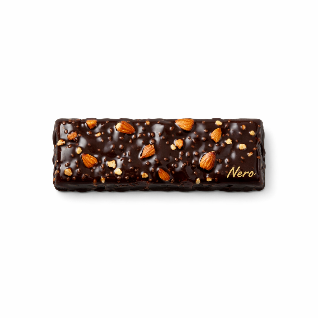 Dark Chocolate Almond Chia Bar — 100g