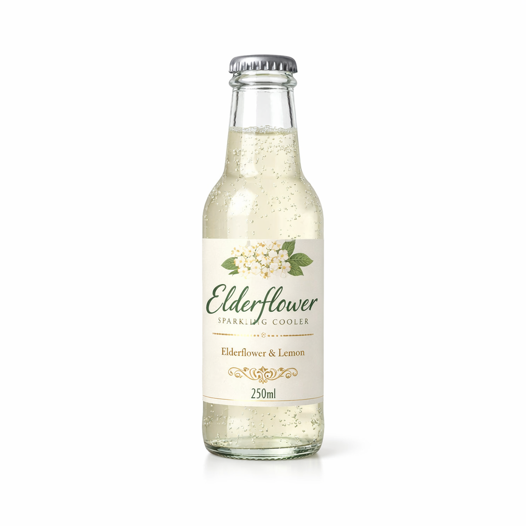 Elderflower Sparkling Cooler — 250ml