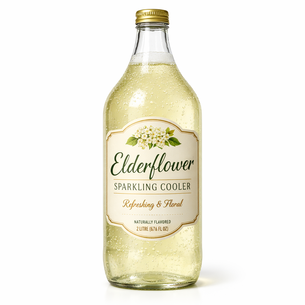 Elderflower Sparkling Cooler — 2L