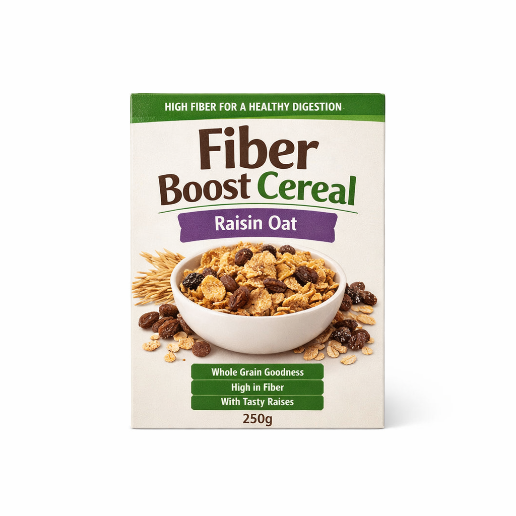 Fiber Boost Cereal - Raisin Oat — 250g / 250g