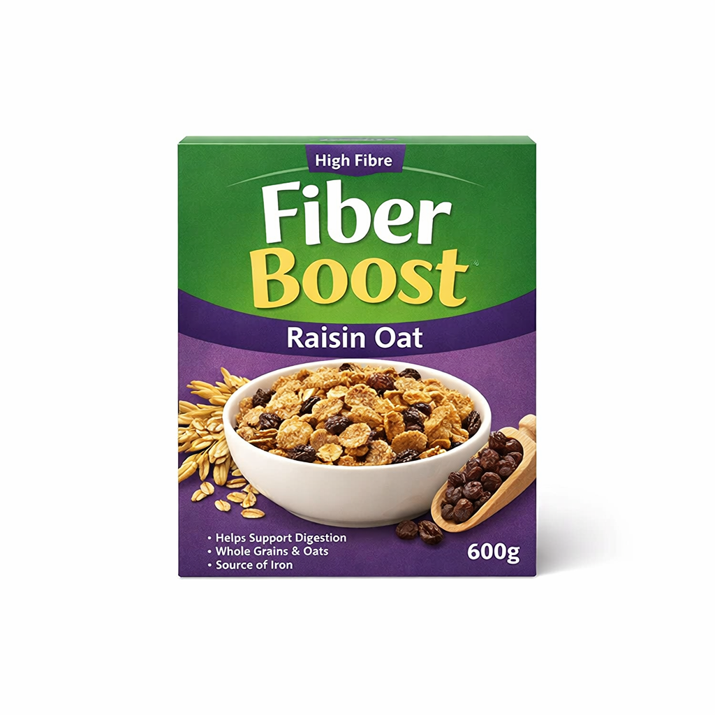 Fiber Boost Cereal - Raisin Oat — 600g / 600g