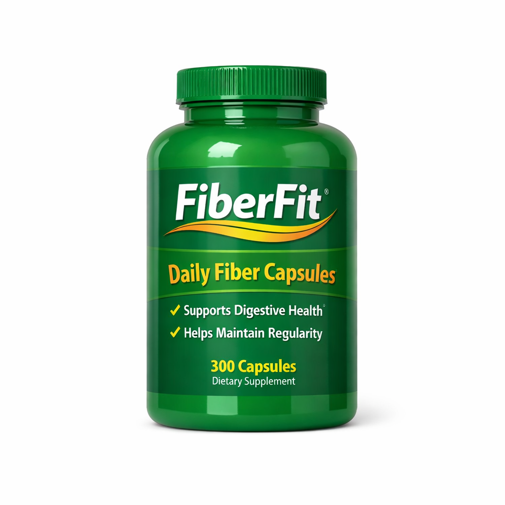 FiberFit Daily Fiber Capsules — 60 Capsules