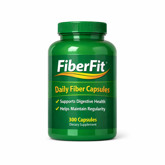FiberFit Daily Fiber Capsules — 60 Capsules