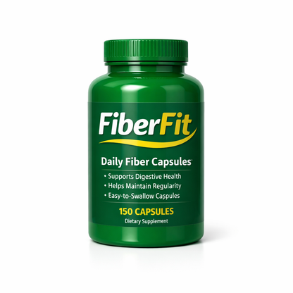 FiberFit Daily Fiber Capsules — 120 Capsules