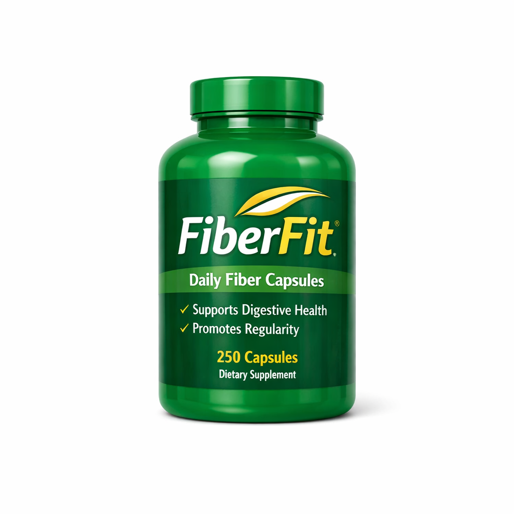 FiberFit Daily Fiber Capsules — 240 Capsules