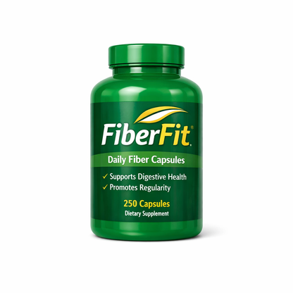 FiberFit Daily Fiber Capsules — 240 Capsules