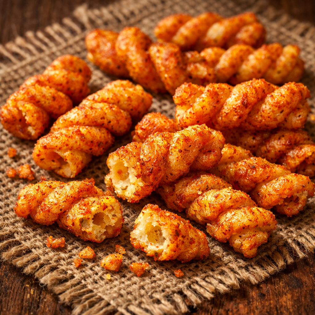 Fiery Masala Twists — creative