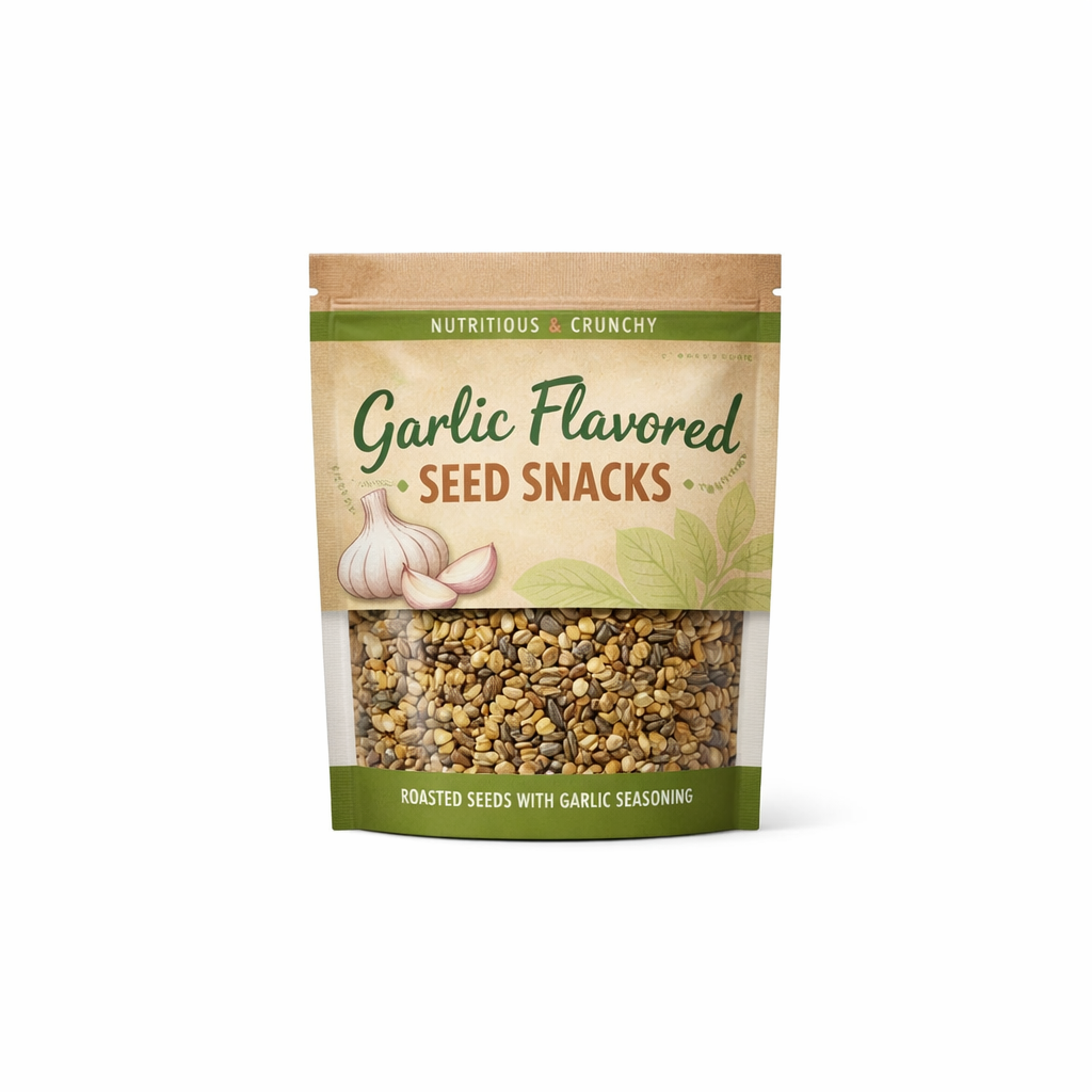 Garlic Flavored Seed Snacks — main_product_image