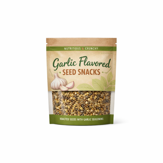 Garlic Flavored Seed Snacks — main_product_image