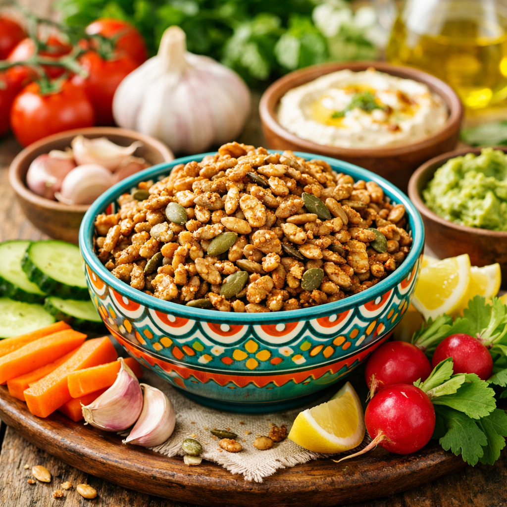 Garlic Flavored Seed Snacks — serving_suggestion_image