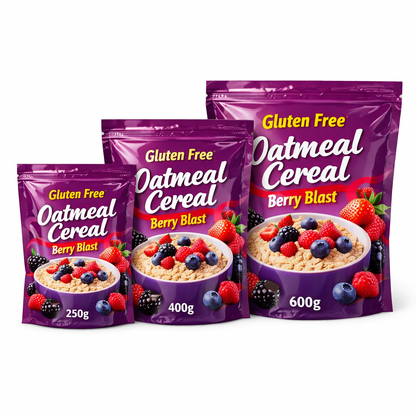 Gluten Free Oatmeal Cereal - Berry Blast — 600g / 600g
