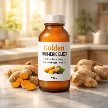 Golden Turmeric Elixir — lifestyle shot