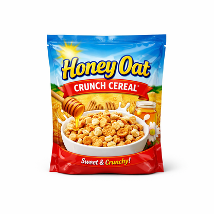Honey Oat Crunch Cereal — 600g / 600g